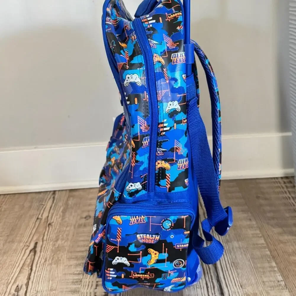 Smiggle Kids Hey There Trolley Bag Backpack, luggage travel bag [COPY] [COPY]